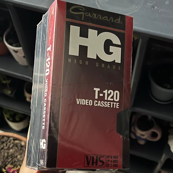 Vintage Garrand HG High Grade T-120 VHS Cassettes Factory Sealed 3-Pack Movie - Picture 4 of 7
